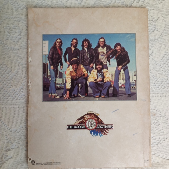 1977 The Best Doobies Doobie Brothers Sheet Music Black Water Book Vintage - Picture 6 of 8